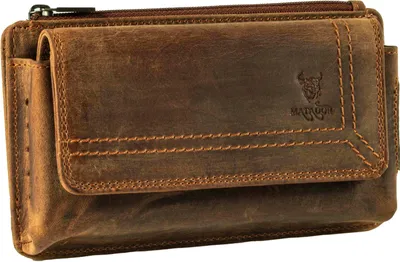 Produktbild von MATADOR BRISBANE Echt Leder Universal Handytasche 6.9 Zoll Braun