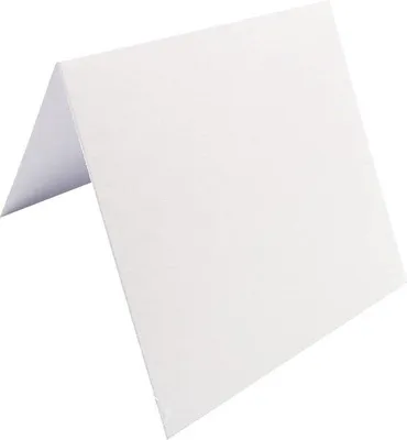 Immagine prodotto di Cartoncino bianco doppio 300 g/m², 50 fogli, 155 x 155 cm, quadrato, per biglietti di compleanno