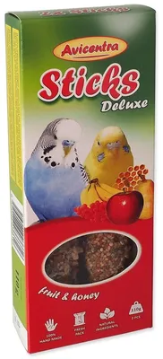 Productafbeelding van Avicentra traktaties voor parkieten - fruit + honing, 2 stuks