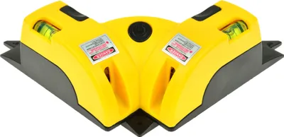 Obrázok produktu pre Krížová laserová vodováha s pravým uhlom, 90°