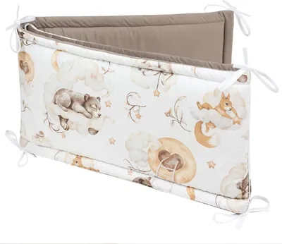 Produktbild von Sweet Teddy & Latte Velvet Bettumrandung