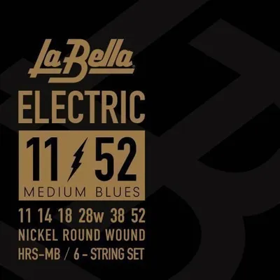 Produktbild von La Bella HRS-MB Medium Blues 11-52 Saiten für E-Gitarre