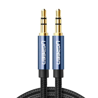 A product shot of a Ugreen audio cable.