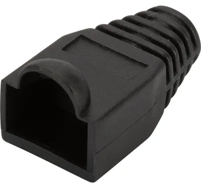 Produktbild von Digitus Knickschutztüllen für RJ45 Stecker, Schwarz, China