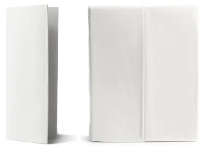 Produktbild von Airlaid Servietten 32x40 cm, VelaHub, Einweg, Weiß, 50 Stück, Gastronomie,