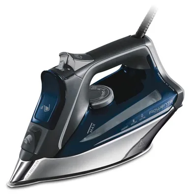 Produktbild von Rowenta Pro Master, Trocken- & Dampfbügeleisen, Microsteam 400 HD soleplate, 200 g/min, Blau, Silber, 50 g/min, Manuell