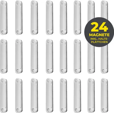 Immagine prodotto di EASYmaxx Insect Protect Magneti per zanzariere - 24 pezzi - senza foratura