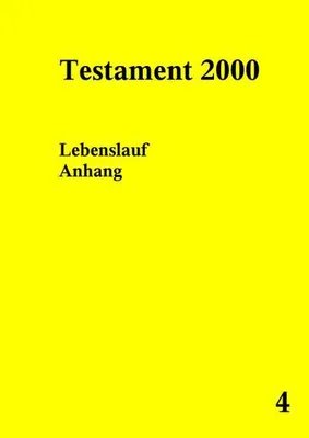 Produktbild von Testament 2000 Band 4