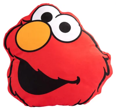 Produktbild von Sesamstraße Kissen - Elmo Plüsch Dekokissen Rot 35 x 35 cm