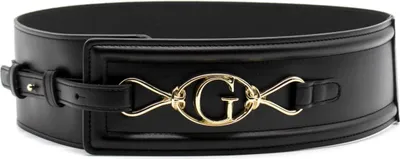 Zdjęcie produktu dla GUESS Damski Pasek z Logo Czarny Rozmiar S