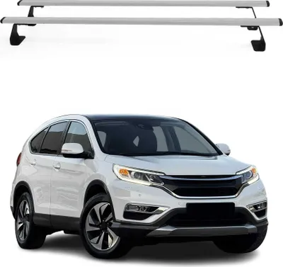 Produktbild von Dachträger Grundtäger für Honda CR-V mk4 2012-2016 75kg Stahl Silber 2 tlg