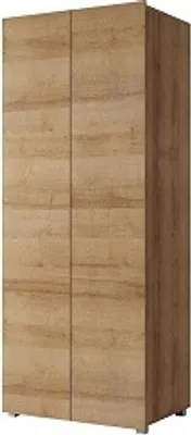 Produktbild von Furmeb24 - CALABRINI - Zweitriger Kleiderschrank mit Kleiderstange