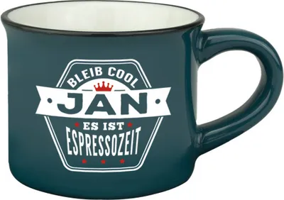 Produktbild von Persönliche Espressotasse Mokkatasse - Jan