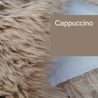 Provellus Öko Lammfell Taupe - Naturfell In Größe L-XXL (100-110cm X 50-60cm)