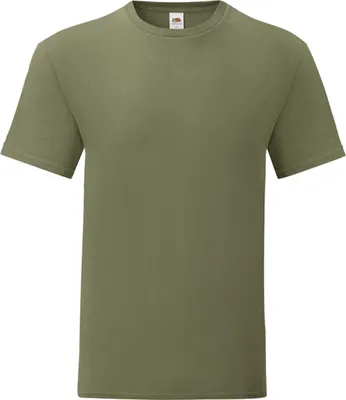 Produktbild von Fruit of the Loom - "Iconic 150" T-Shirt für Herren FK2628 (XL) (Klassisch Olivgrün)