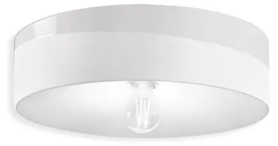 Zdjęcie produktu dla Lampa sufitowa Large Vintage Decò Pi Ceramic Raw White 1 Light E27