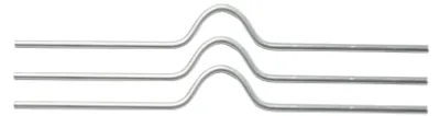 Productafbeelding van Kalenderhaak, 80 mm, zilverkleurig, 100 stuks