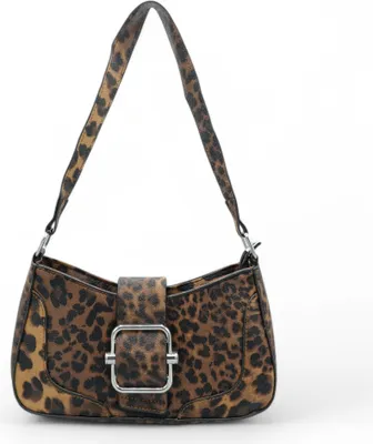 Produktbild von Glamouröse Schultertasche im Leoparden-Look mit Schnalle – Dein Statement-Piece für Tag & Nacht Classic Tan Leo