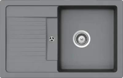 Produktbild von Unterbauspüle SCHOCK Lima D-100S U 780 x 500 mm croma LIMD100SUGCR