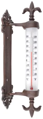 Produktbild von Esschert Design Fensterrahmenthermometer Gusseisen; TH84