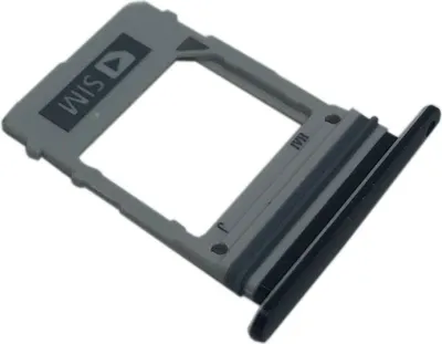 Produktbild von Samsung Galaxy A8 2018 A530F GH98-42704A Sim Karten Halter Tray Schwarz Ersatz