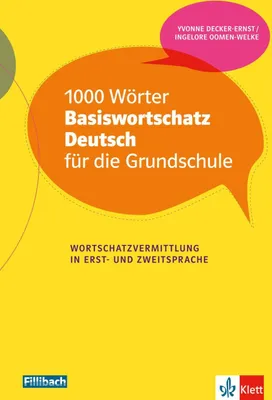 Produktbild von 1000 Wörter Basiswortschatz Deutsch für die Grundschule