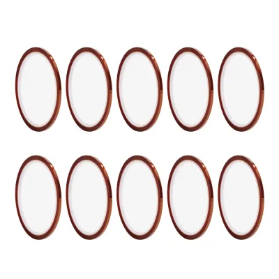 Image de 10 rouleaux de ruban adhésif thermosensible résistant à la chaleur pour presses à transfert à haute température, longueur 33 mètres, largeur 3 mm
