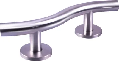 Productafbeelding van Aidapt Wandbeugel gepolijst 480mm - Zilver