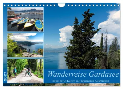 Produktbild von Wanderreise Gardasee (Wandkalender 2027 DIN A4 quer), CALVENDO Monatskalender