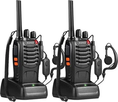 Zdjęcie produktu dla Baofeng radiotelefony 2 sztuki – Walkie Talkie ze słuchawkami