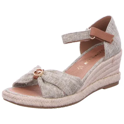 Produktbild von Tamaris Damen Keilsandaletten 22237-36, 22237-37, 22237-38, 22237-39, 22237-40, 22237-41, 22238-36, 22238-37, 22238-38, 22238-39, 22238-40, 22238-41 TAM-1-28357-42 BEIGE 40 [Schuhe Frau]