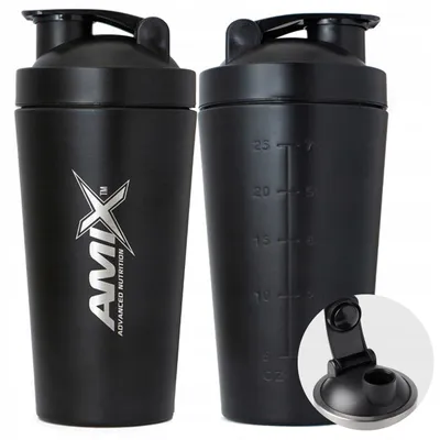 Produktbild von Amix Shaker Stalowy Edelstahl Schwarz 750 ml