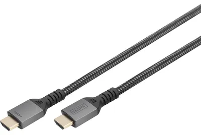 Produktbild von DIGITUS HDMI Kabel St./St. Nylon 3m 8K 60Hz Premium