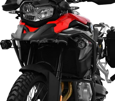 Produktbild von LED Zusatzscheinwerferset inkl. Halteset für Abblendlicht mit Gehäuse für kompatibel mit BMW F 750 GS zur Verwendung mit Sturzbügel