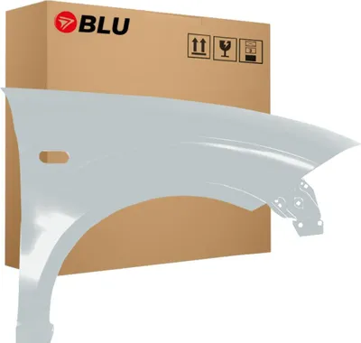 Image de BLU Aile Compatible avec Seat Toledo III 3 LX7W Droite Silber EisSilber | 2004-2009 | Avant | Peint| Prêt à Monter | Acier