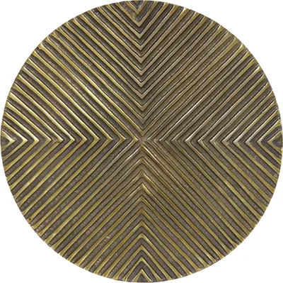 Produktbild von Light & Living - MATANCITA Schale - Ø34x3,5cm - Bronze