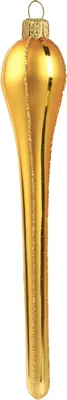 Produktbild von Eiszapfen Dekor Gold