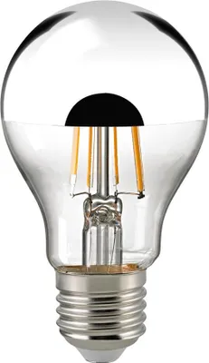 Produktbild von SIGOR 8,5W Kopfspiegel silber E27 900lm 2700K dimmbar LED Lampe A60