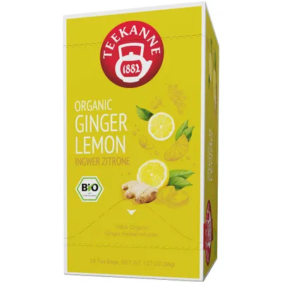 Image de THÉIÈRE ORGANIC. GINGER LEMON Thé20 portions
