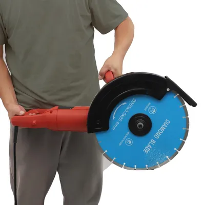 Obrázok produktu pre Betónová píla, výkon 3000 W, otáčky 3800 ot/min, hĺbka rezu ≤ 13,5 cm, priemer kotúča 35 cm, čistá hmotnosť 11,05 kg