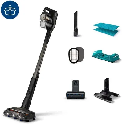Produktbild von Philips Akku-Hand-und Stielstaubsauger Series 8000 Aqua Plus Kabelloser Staubsauger, Bodenstaubsauger Wischer, Beutellos, Kabellos