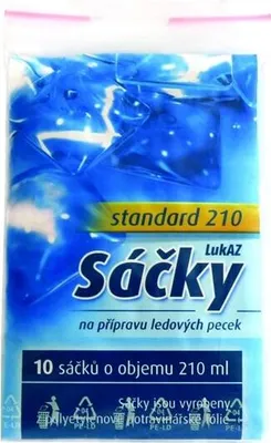 Obrázok produktu pre Vrecká na ľad, 210 ml, 10 ks