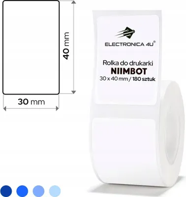 Image de Étiquettes autocollantes thermocollantes Niimbot B1 B4 B21 B3S B31 30x40