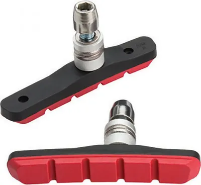 Produktbild von Jagwire Mountain Sport Bremsschuhe V-Brake Rot - All-Weather Bremsleistung