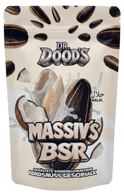 Immagine prodotto di DR. DOOD'S, semi di girasole tostati, 100g - gusto cocco