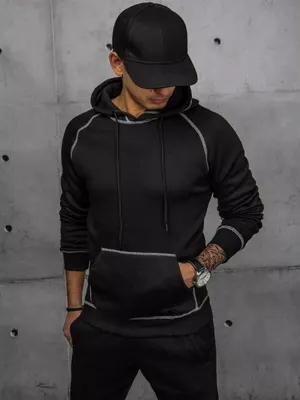 Productafbeelding van Dstreet Herenhoodie Choedon, zwart, maat L