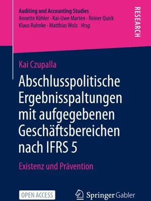 Zdjęcie produktu dla Abschlusspolitische Ergebnisspaltungen mit aufgegebenen Geschäftsbereichen nach IFRS 5