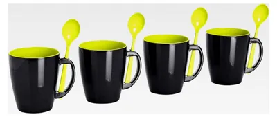 Produktbild von Henkelbecher Lime 300 ml, 4er Set