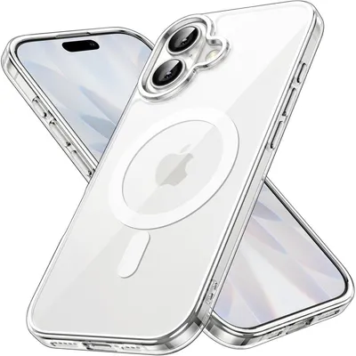 Obrázok produktu pre Puzdro na iPhone 17 (6,3 palca), kompatibilné s MagSafe, nárazuvzdorné, priehľadné