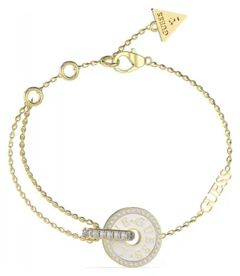 Produktbild von Guess Damenarmband JUBB04078JWYGWHS